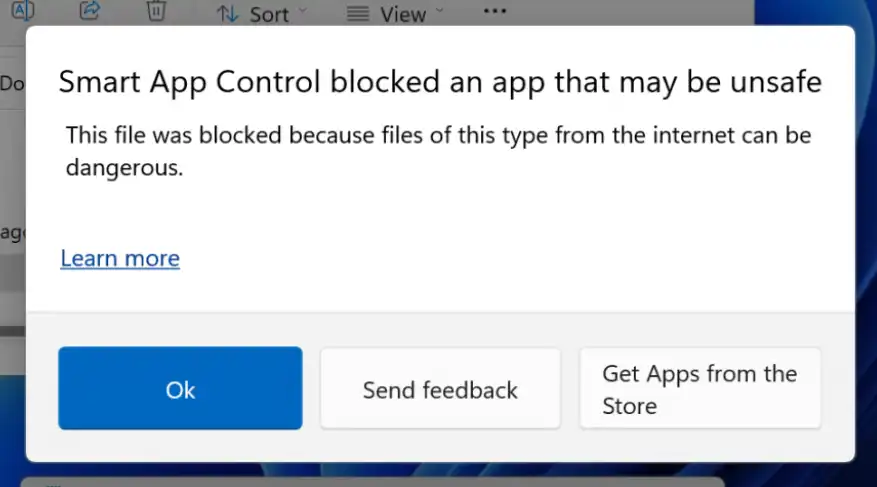Smart App Control (SAC) is a security feature in Windows 11 with VCapDL